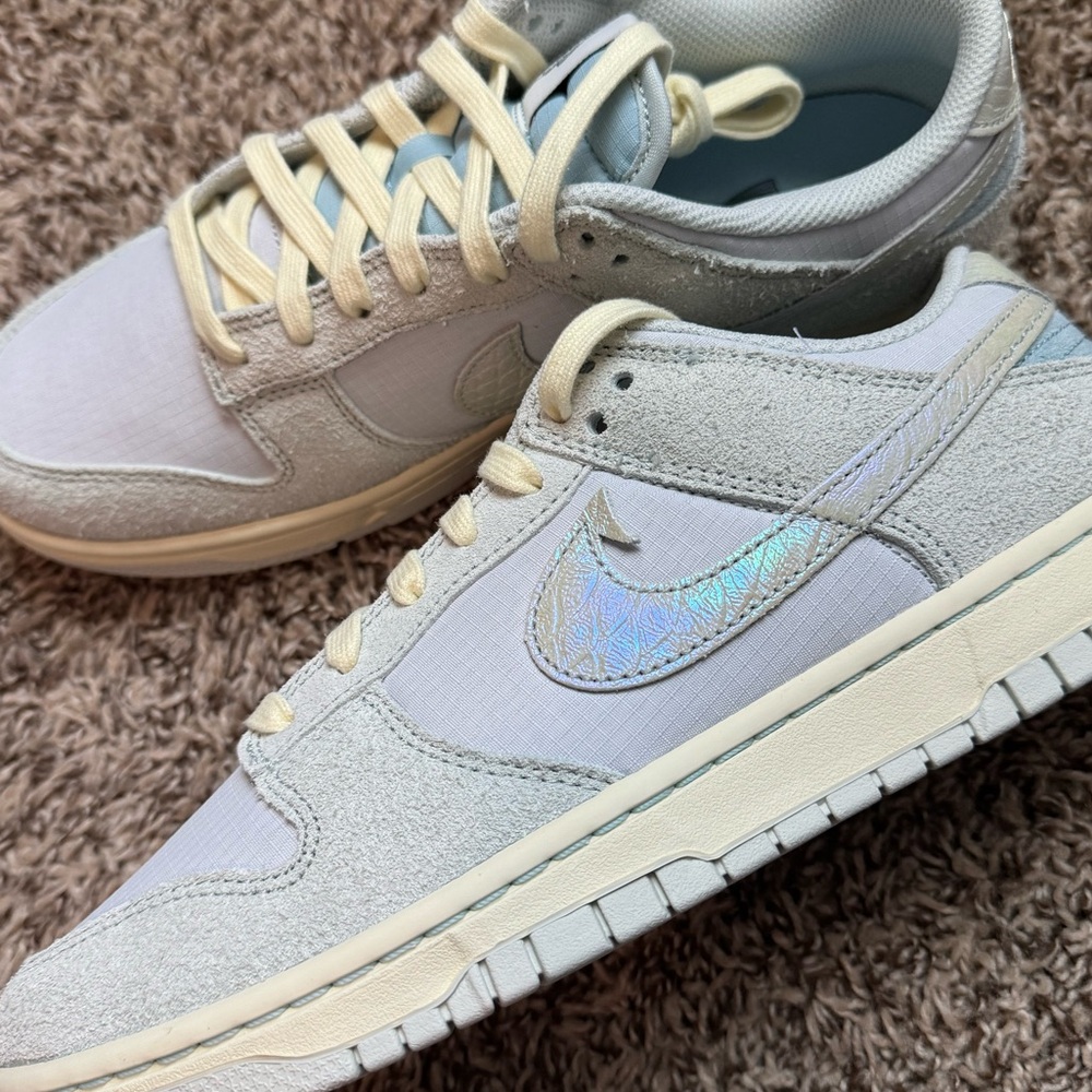 Beautiful Light Blue Nike Dunks